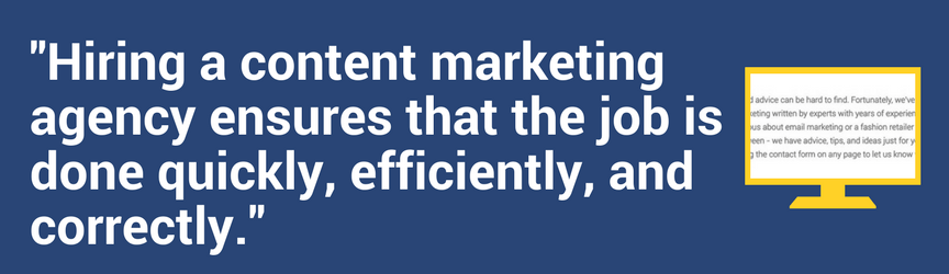 Cheetah Marketing Group explains why Content Marketing from an agency works best